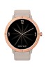 Spovan Atlasphere Pro Dahili GPS AMOLED Ekran 5ATM Sesli Görüşme Akıllı Saat Pembe Altın