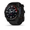 Garmin Descent MK3İ 43 MM Karbon Gri DLC Titanyum Siyah Silikon Kayışlı Akıllı Saat