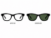 Ray-Ban Meta Wayfarer Gen2 RW4012 S53-L Şeffaf-Siyah Renk Geçişli Mat Akıllı Gözlük