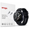 Engo Samsung Galaxy Watch 9 40mm İle Uyumlu Ekran Koruyucu TPU Tam Kaplayan Akıllı Saat Koruması - 2 Adet