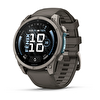 Garmin Fenix 9 47 MM Titanyum Çakıl Grisi Silikon Kayışlı Akıllı Saat