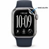 Rova Apple Watch Series 12 42MM 3 Adet Uyumlu Şeffaf Ultra koruyucu Nano Jelatin