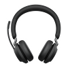 Jabra Evolve2 65 Duo USB-A Kulak Üstü Siyah Bluetooth Kulaklık