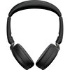 Jabra Evolve2 65 Flex USB Kulak Üstü Siyah Bluetooth Kulaklık