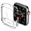 Spigen Apple Watch Seri 44 MM Ultra Hybrid 360 Ekran Dahil Koruma Crystal Clear Kulaklık Kılıfı
