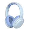 Edifier W820NB Plus Kablosuz Gürültü Engelleme Özelliğine Sahip Açık Mavi Bluetooth Kulak Üstü Kulaklık