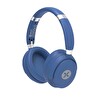 Dexim SC-301 Kablosuz Mavi Bluetooth Kulak Üstü Kulaklık