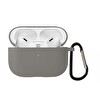 Microsonic AirPods Pro 2. Nesil Liquid Silicone Lansman Gri