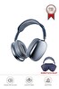 Torima P9 Pro Max Mavi Kablosuz 5.0 Mikrofonlu SD Kart Girişli Aux Kablolu Bluetooth Kulaklık