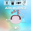 Mioji Air Buds 2 Kablosuz 5.4 Bluetooth Kulaklık Pembe