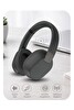 Başkenttekno HD50 Kablosuz Kulak Üstü Bluetooth Kulaklık - Siyah