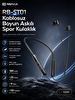 Remax RB-ST01 6.0 Manyetik Boyun Bantlı Kablosuz Spor Bluetooth Kulaklık Siyah