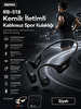 Remax RB-S18 5.4 Kemik İletimli Kablosuz Açık Kulak Tasarımlı Spor Bluetooth Kulaklığı Siyah