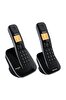 Multi̇tek DC 8202 - Slim Tasarımlı Twin Siyah Dect Telefon