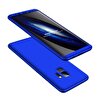 Teleplus Samsung Galaxy S9 360 Full Korumalı Kapak Mavi Telefon Kılıfı