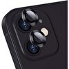 Teleplus iPhone 12 Mini Cl-02 Kamera Metal Koruyucu Siyah