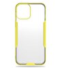 Teleplus iPhone 12 Pro Kılıf Parfe Bumper Silikon Sarı