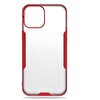Teleplus iPhone 12 Pro Parfe Bumper Silikon Kırmızı Kılıf