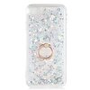 Teleplus iPhone SE 2020 Milce Yüzüklü Sulu Silikon Gümüş Kılıf