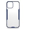Teleplus iPhone 12 Pro Max Parfe Bumper Silikon Lacivert Kılıf