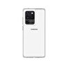 Teleplus Samsung Galaxy S20 Ultra Coss Sert Hibrit Silikon Şeffaf Kılıf + Tam Kapatan Ekran Koruyucu