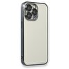 Teleplus iPhone 13 Pro Kamera Korumalı Lazer Silikon Siyah Kılıf