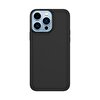 Teleplus iPhone 13 Pro Kılıf Oley Soft Tpu İçi Süet Silikon Siyah + Tam Kapatan Ekran Koruyucu