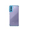 Teleplus Samsung Galaxy S21 Plus 5g Kamera Korumalı Lazer Silikon Mavi Kılıf