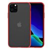 Teleplus iPhone 11 Pro Kılıf Ultra Koruma Sert Silikon Kırmızı + Nano Ekran Koruyucu