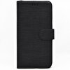 Teleplus Samsung Galaxy Note 10 Plus Kumaş Spor Standlı Cüzdan Siyah Kılıf