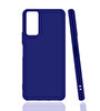 Teleplus Samsung Galaxy A03S Mat Silikon Mavi Kılıf