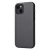 Gpack Apple Iphone 13 Kılıf Eyzi Deri Silikon Lux Tasarım Siyah