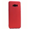 Gpack Samsung Galaxy S8 Premier Silikon Mat Kırmızı Kılıf