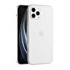 Gpack Apple iPhone 12 Pro Kılıf Block Silikon Kamera Korumalı Pürüssüz Şeffaf