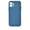 Gpack Apple Iphone 12 Mini Kılıf ​​​​i̇nce Kapak Mavi