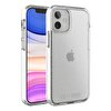 Gpack Apple Iphone 12 Mini Kılıf Ur Vogue Transparan Simli Silikon Renksiz