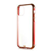 Gpack Apple iPhone 12 Kılıf Voit Silikon Arkası Buzlu Kenar Renkli Şık Tasarım Kırmızı