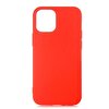 Gpack Apple iPhone 12 Mini Kılıf Lsr Lansman Görünüm İçi Süet Silikon Kırmızı