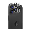 Gpack Apple iPhone 13 Pro Kamera Lens Koruyucu Cam Full Şeffaf