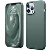 Teleplus iPhone 13 Pro Kılıf Liquid Lansman Wireless Destekli Silikon Yeşil