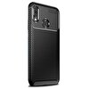 Gpack Samsung Galaxy M20 Negro Karbon Dizayn Silikon Siyah Kılıf