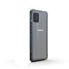 Gpack Samsung Galaxy A51 Antishock Ultra Koruma Kapak Şeffaf Kılıf + Nano Glass