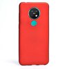 Gpack Nokia 7.2 Kılıf Premier Silikon Esnek Koruma+Nano Glass Kırmızı