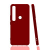 Gpack Infinix Hot 8 Korumalı Premier Mat Silikon Kırmızı Kılıf
