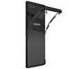 Gpack Samsung Galaxy Note 10 Colored Silikon Yumuşak Siyah Kılıf