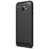 Gpack Samsung Galaxy J6 Plus Room Silikon Lüx Koruma Siyah Kılıf