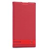 Gpack Alcatel A3 Kılıf Elite Mıknatıslı Kapaklı Koruma + Nano Glass Kırmızı