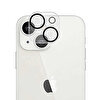 Gpack Apple iPhone 13 Mini Kamera Lens Koruyucu Cam Full Şeffaf