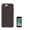 Teleplus G-Case iPhone 7 Plus Silikon Kılıf Siyah + Cam Ekran Koruyucu