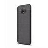 Gpack Samsung Galaxy J4 Kılıf Niss Silikon + Nano Glass Ekran Siyah